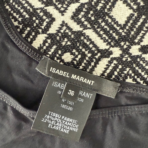 Isabel Marant Black asymmetrical swim suit - Picture 2 of 3